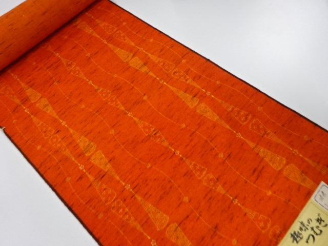 アンティーク　ウール　着尺反物